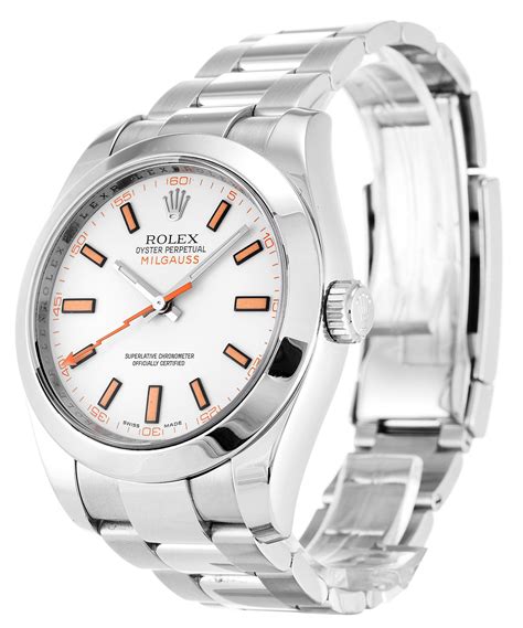 rolex milgauss replica fiyat|rolex milgauss white face.